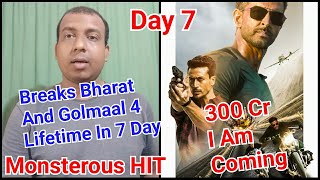 War Movie Box Office Collection Day 7, Now On Its Way To 300 Cr