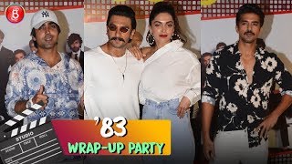 Ranveer Singh & Deepika Padukone Twinning In White At Kabir Khan's '83 Wrap Up Party