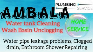 AMBALA    Plumbing Services ~Plumber at your home~   Bathroom Shower Repairing ~near me ~in Building
