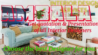 AMBALA    INTERIOR DESIGN SERVICES ~ QUOTATION AND PRESENTATION~ Ideas ~ Living Room ~ Tips ~Bedroom