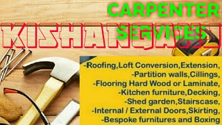 KISHANGANJ     Carpenter Services  ~ Carpenter at your home ~ Furniture Work  ~near me ~work ~Carpen