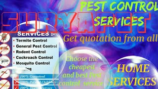 SURYAPET     Pest Control Services ~ Technician ~Service at your home ~ Bed Bugs ~ near me 1280x720