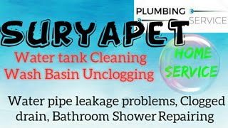SURYAPET     Plumbing Services ~Plumber at your home~   Bathroom Shower Repairing ~near me ~in Build