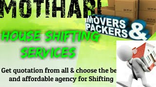 MOTIHARI     Packers & Movers ~House Shifting Services ~ Safe and Secure Service  ~near me 1280x720