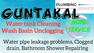 GUNTAKAL     Plumbing Services ~Plumber at your home~   Bathroom Shower Repairing ~near me ~in Build