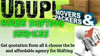 UDUPI      Packers & Movers ~House Shifting Services ~ Safe and Secure Service  ~near me 1280x720 3