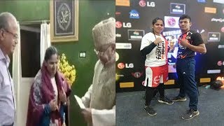 MMA Player From Hyderabad Old City Samreen Fatima Wins Gold In National Tournament.