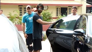 Shahid Kapoor Spotted At I Think Fitness Gym Bandra - Watch Video
