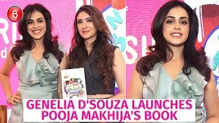 Genelia D'Souza Launches Celebrity Dietician Pooja Makhija's Book