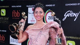 Hina Khan WINS 4 BIG Awards At Gold Awards 2019 | Interview