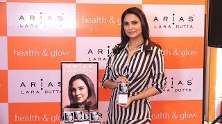 Lara Dutta Unveils Her Own Skin Care Line ARIAS At Health And Glow Store