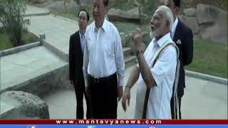 મહાબલીપુરમ:PM મોદીએ કર્યુ શી જિનપિંગનું સ્વાગત