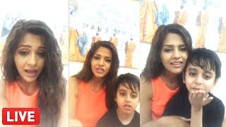 Dalljiet Kaur ???? LIVE With Son Jaydon After Bigg Boss 13 | Full Video | Fans Interaction