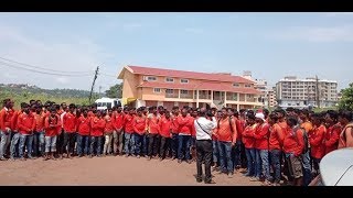 Drishti Lifeguards Take Their Protest To Bodgeshwar Temple, Despise Govt For Using Them As Votebanks