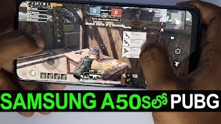 Samsung Galaxy A50s Gaming Review | Telugu