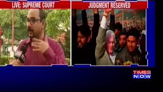 Supreme Court reserves judgment in the Ayodhya case