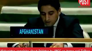 Afghanistan has lodged a strong complaint with the UN Security Council against Pakistan