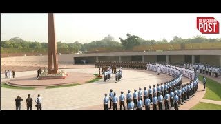 PM Narendra Modi visits the National War Memorial