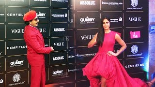 Ranveer Singh And Katrina Kaif At Vogue Women of the Year 2019 Red Carpet