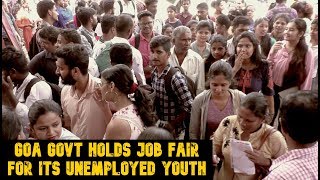 Goa Govt Holds Job Fair For It's Unemployed Youth