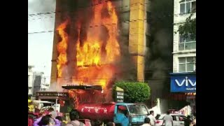 Watch: Fire breaks out at Indore-based hotel, no casualty reported