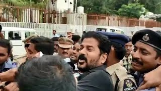 Revanth Reddy | MP Malkajgiri Detained | Shifted To Kamatipura Ps | Over Protest Against KCR |