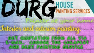DURG   HOUSE PAINTING SERVICES ~ Painter at your home ~near me ~ Tips ~INTERIOR & EXTERIOR 1280x720