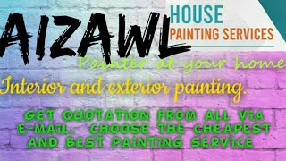 AIZAWL      HOUSE PAINTING SERVICES ~ Painter at your home ~near me ~ Tips ~INTERIOR & EXTERIOR 1280