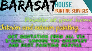 BARASAT    HOUSE PAINTING SERVICES ~ Painter at your home ~near me ~ Tips ~INTERIOR & EXTERIOR 1280x