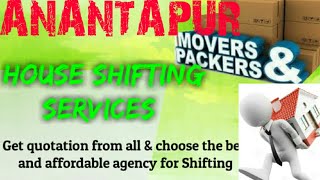 ANANTAPUR    Packers & Movers ~House Shifting Services ~ Safe and Secure Service  ~near me 1280x720