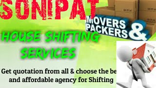 SONIPAT    Packers & Movers ~House Shifting Services ~ Safe and Secure Service  ~near me 1280x720 3