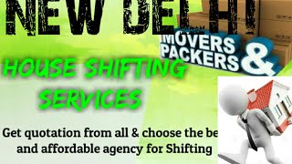 NEW DELHI    Packers & Movers ~House Shifting Services ~ Safe and Secure Service  ~near me 1280x720