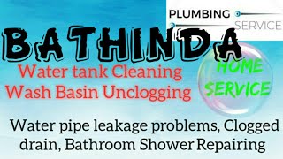 BATHINDA   Plumbing Services ~Plumber at your home~   Bathroom Shower Repairing ~near me ~in Buildin