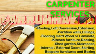 FARRUKHABAD    Carpenter Services  ~ Carpenter at your home ~ Furniture Work  ~near me ~work ~Carpen