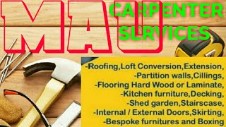 MAU     Carpenter Services  ~ Carpenter at your home ~ Furniture Work  ~near me ~work ~Carpentery 12