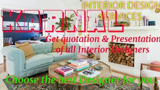 KARNAL    INTERIOR DESIGN SERVICES ~ QUOTATION AND PRESENTATION~ Ideas ~ Living Room ~ Tips ~Bedroom