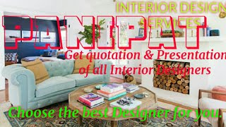 PANIPAT     INTERIOR DESIGN SERVICES ~ QUOTATION AND PRESENTATION~ Ideas ~ Living Room ~ Tips ~Bedro