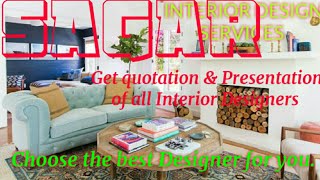 SAGAR   INTERIOR DESIGN SERVICES ~ QUOTATION AND PRESENTATION~ Ideas ~ Living Room ~ Tips ~Bedroom 1