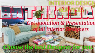 BATHINDA    INTERIOR DESIGN SERVICES ~ QUOTATION AND PRESENTATION~ Ideas ~ Living Room ~ Tips ~Bedro
