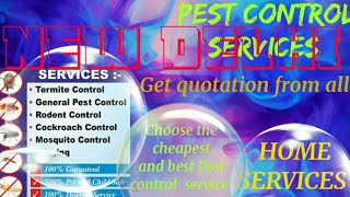 NEW DELHI    Pest Control Services ~ Technician ~Service at your home ~ Bed Bugs ~ near me 1280x720