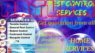 RATLAM     Pest Control Services ~ Technician ~Service at your home ~ Bed Bugs ~ near me 1280x720 3