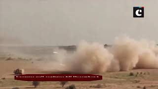 Sudarshan Chakra Corps of Indian Army holds firing exercise in Jaisalmer