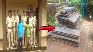 2 K'taka Youth Nabbed By Cops For Stealing 37 Dam Plates