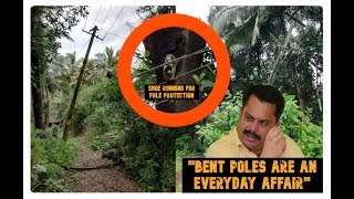 WATCH: Power Minister Says Bent Poles Are An Everyday Affair!