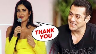 Katrina Kaif Reaction On Salman Khan Supporting Her BRAND KayByKatrina