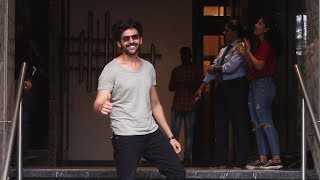 Kartik Aaryan Spotted At I Think Fitness Juhu - Watch Video