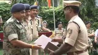 Felicitation of gallantry Medal Awardees at CRPF HQ on 29th Aug 2014