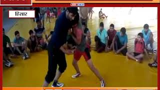 महाविद्यालय कुश्ती प्रतियोगिता का आयोजन || ANV NEWS HISAR - HARYANA
