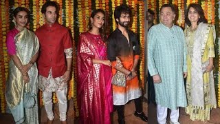 Ekta Kapoor's Diwali Party 2019 | Shahid Kapoor, Rajkumar Rao, Mira Rajput