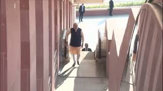 PM Shri Narendra Modi pays tribute to Sardar Patel at Statue of Unity in Kevadia, Gujarat